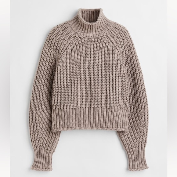 H&M Sweaters - Chunky H&M Mock Neck Turtleneck Sweater 💗
